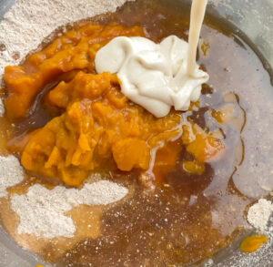 Pumpkin muffins are a fall staple and this recipe is made with sourdough discard, making them super light and fluffy!